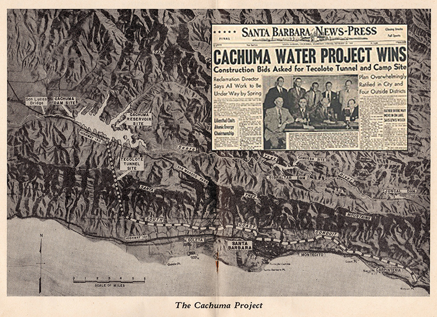 Cachuma Map and Article Photo